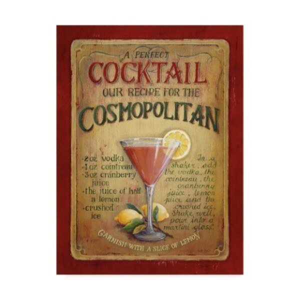 Lisa Audit 'Cosmopolitan' Canvas Art, 18x24, Trademark Fine Art, Mfr#: ALI24933-C1824GG